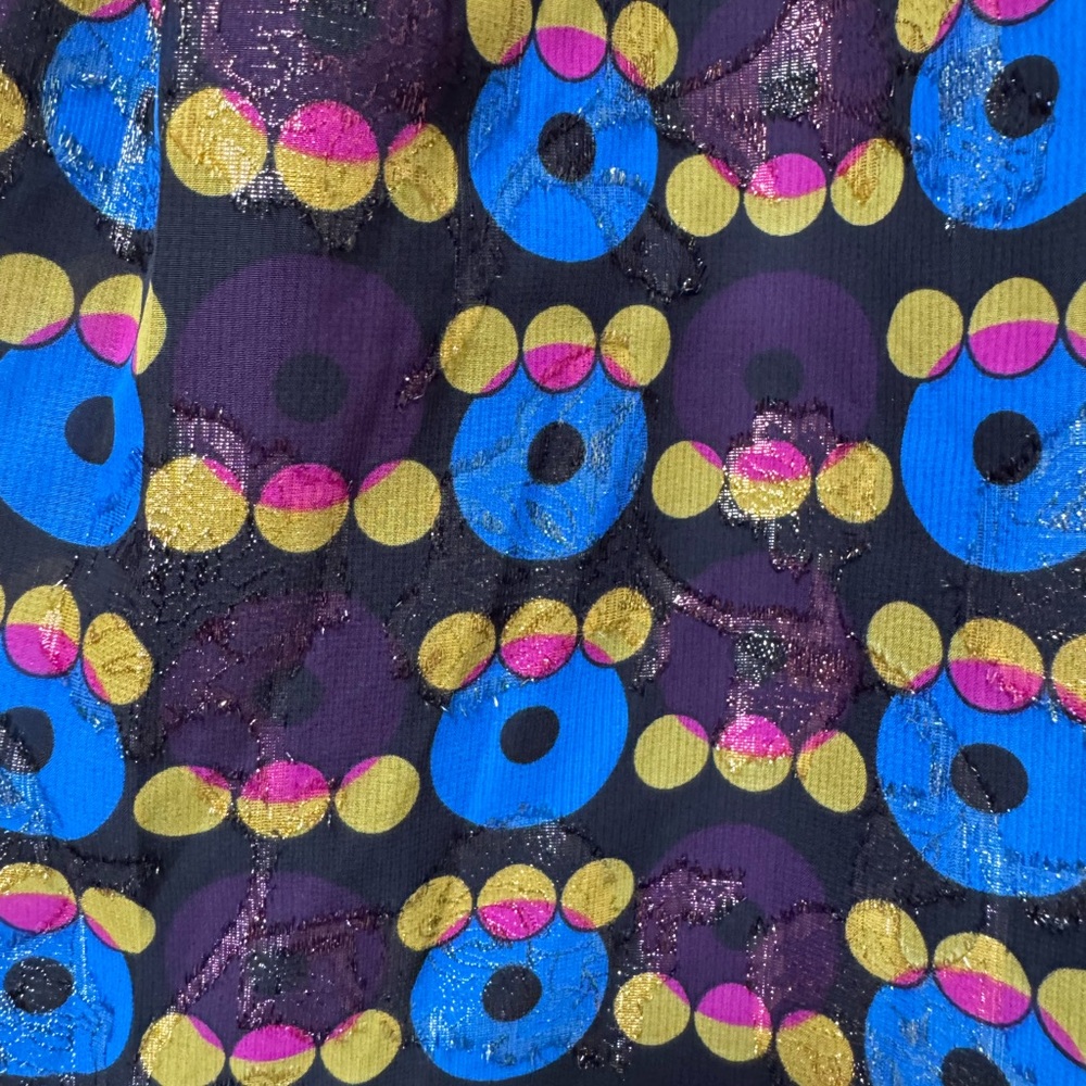 Anna Sui Colorful Patterned Mini Dress. 20th anniversary target collab - Picture 5 of 12